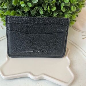 Marc Jacob Black Leather Card Holder